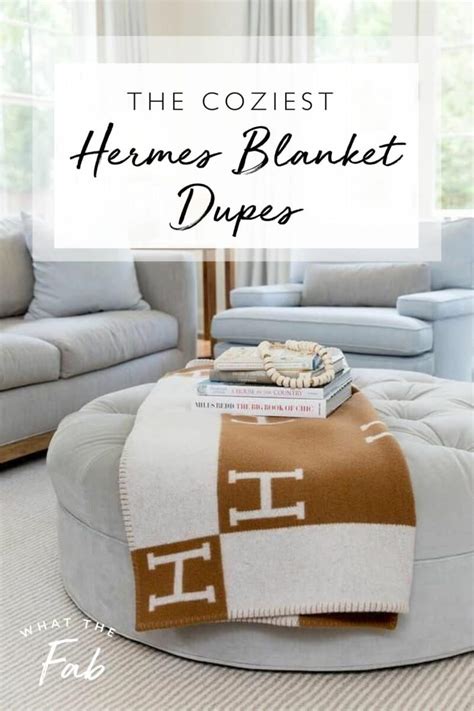 hermes black throw blanket|best hermes blanket dupe.